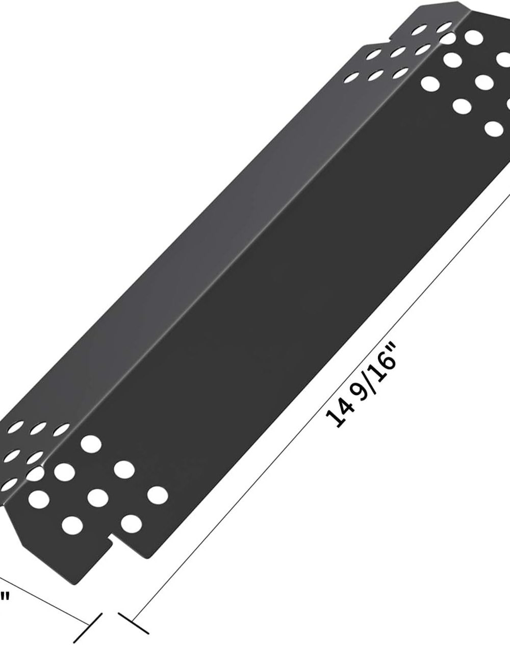SHINESTAR Grill Heat Plates Replacement Parts for Home Depot Nexgrill 720-0830H, 5 Burner 720-0888, 720-0888N, 720-0882A, 720-0882S, 6 Burner 720-0896B, 720-0898 Gas Grill, 14.6 Inch - Image 2